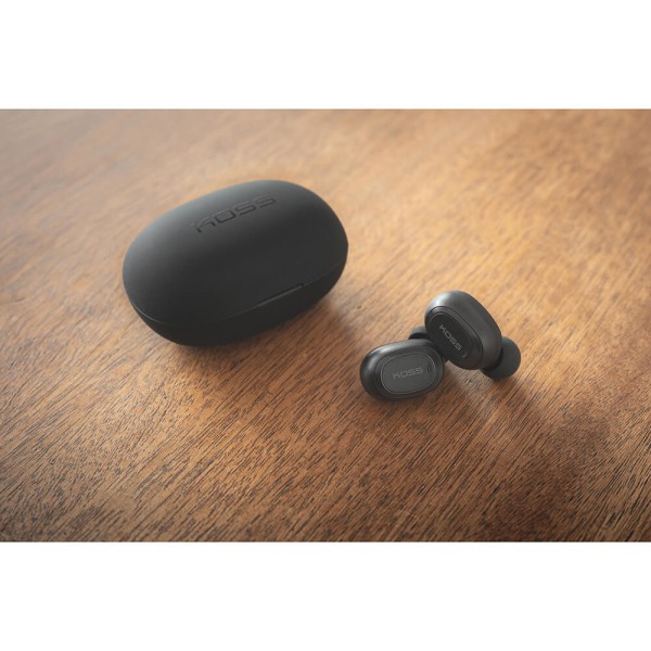 KOSS Hörlur In-Ear TWS250i Trådlös True Wireless Mic Svart