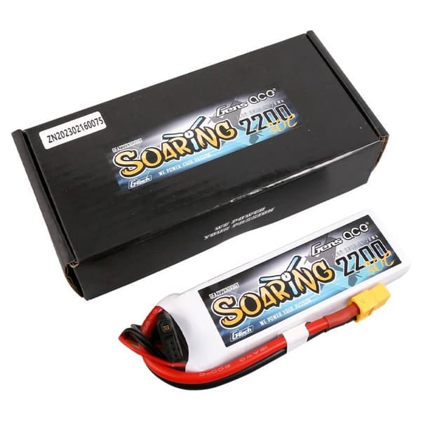 Gens Ace G-Tech Soaring 2200mAh 7,4V 30C 2S1P XT60 batteri