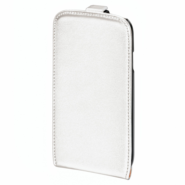 Mobilfodral Flip-Front Vit - iPhone 5/5S/SE
