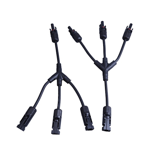 MC4Y Branch Connector - 1000V-30A - Sort