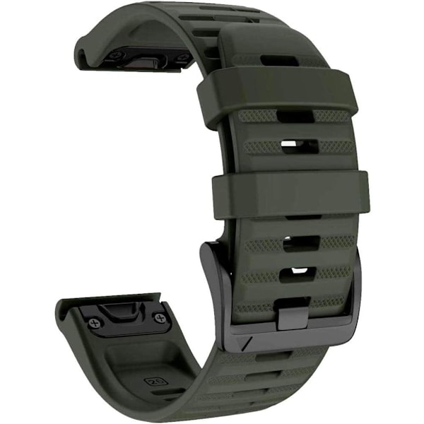 Garmin Fenix armbånd silikone hærgrøn