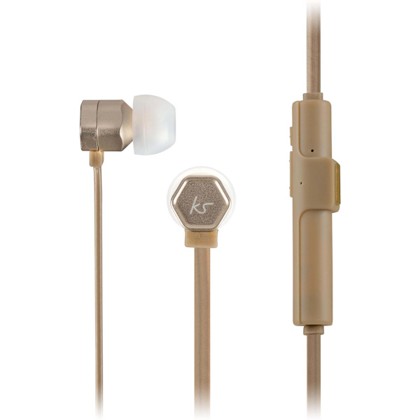 KITSOUND Hörlur Hive Guld In-Ear Trådlös Mic