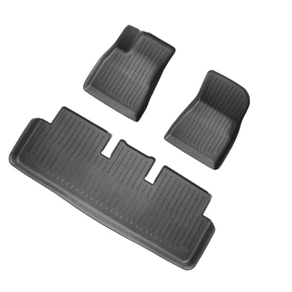 2023-2024 Tesla Model 3 Formsprutade golvmattor Left Hand Drive