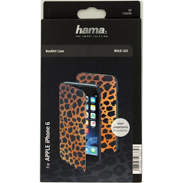 Mobilfodral Leopard Brun - iPhone 6/6S