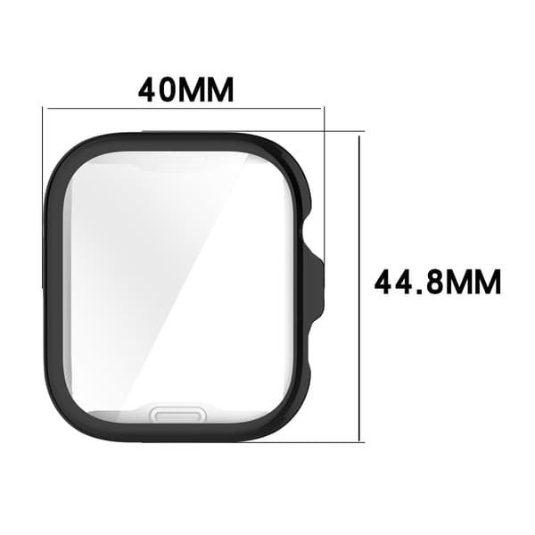 Huawei Watch Fit 4 Full Coverage TPU Skyddsfodral Black Black
