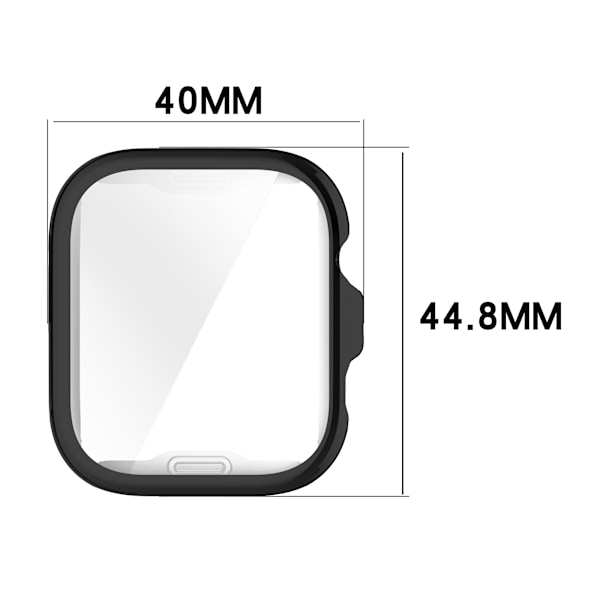 Huawei Watch Fit 4 Täysi TPU Suojakotelo Musta