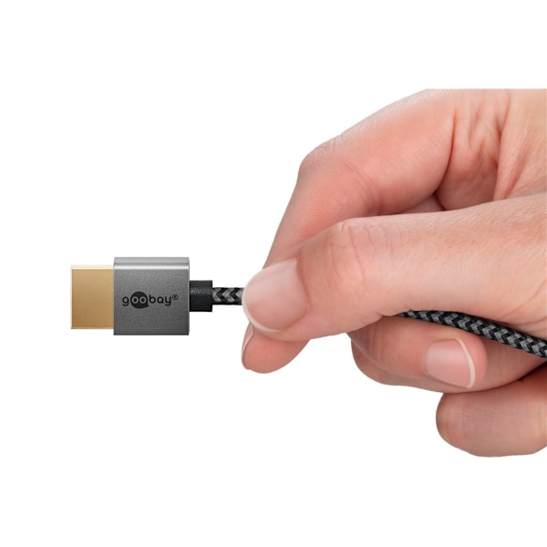 Slim HDMI™-kabel med ultrahög hastighet
