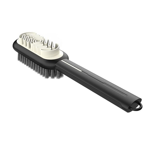 Dubbelsidig mockaskoborste Black Black