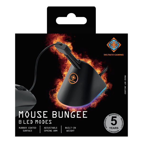 Mouse Bungee, svart/RGB