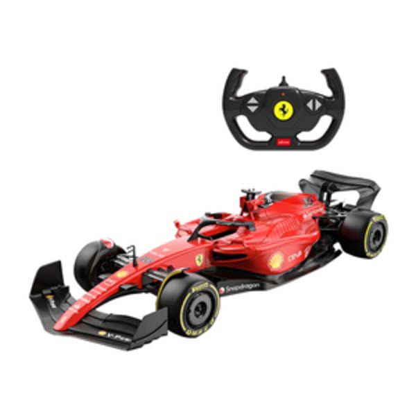 RASTAR R/C 1:12 Ferrari F1 75 kaukosäädinauto (punainen)