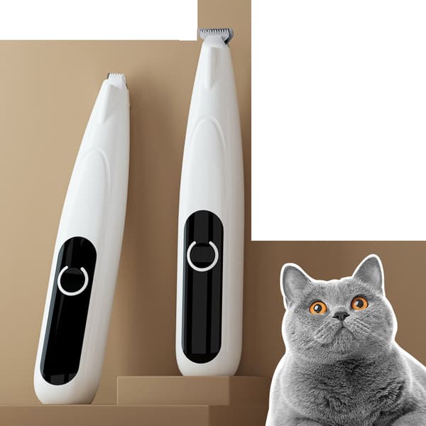 Blid kæledyrspote trimmer med LED-display