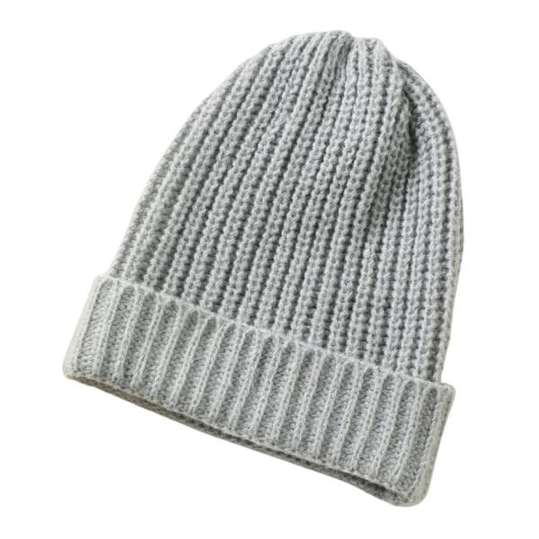 Stilfull Akrylstickad Mössa - Varm och Bekväm Gray Gray