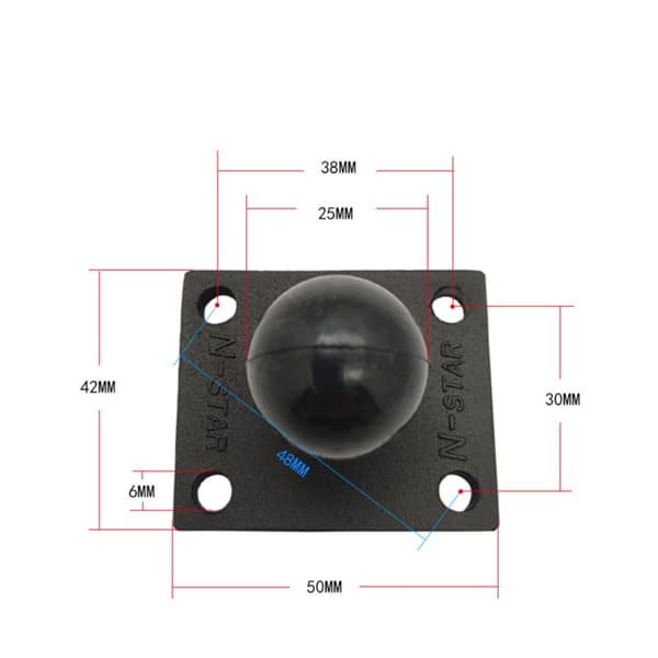 Garmin GPS-laitteiden kiinnitys Black Black
