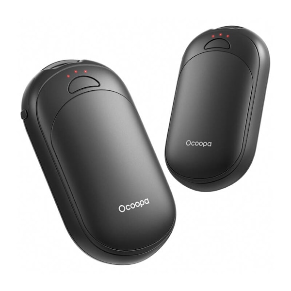 Ocoopa UT3 Lite 2x2500 mAh käsilämmitin, USB-C, musta/musta