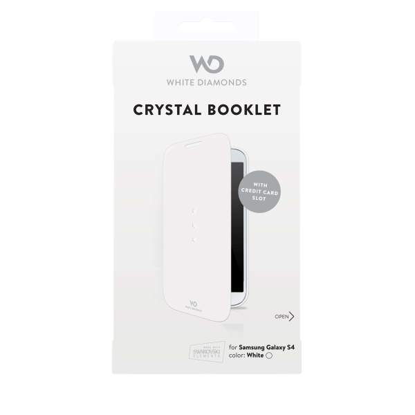 WHITE DIAMONDS WHITE-DIAMONDS Crystal Booklet Vit Samsung S4
