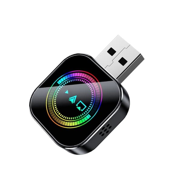 Q1AS Langaton CarPlay/Android Auto/Mirror Link -sovitin - 3-in-1 Carplay-laatikko