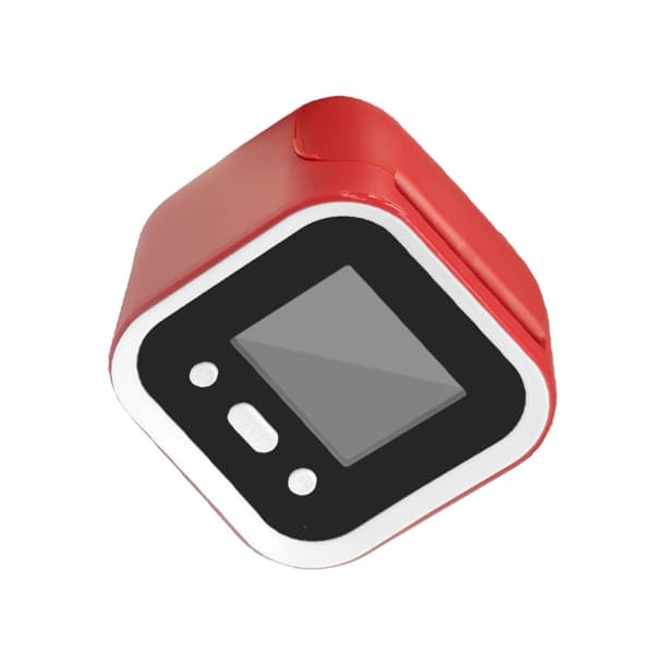 AI-stemme-termisk printer med 203 dpi, 2,4 inch skærm, Android og iOS samt bærbart lommedesign Red Red
