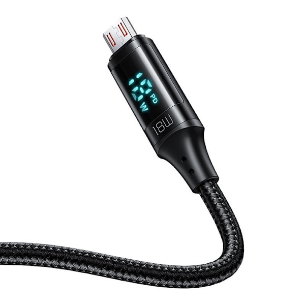 Kabel Mcdodo CA-1070 USB til Micro USB, 3A, 1,2m (sort)