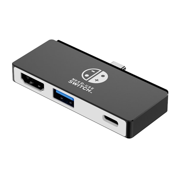 3-i-1 Typ-C till HDMI-adapter med 4K HDMI, USB 3.0 och PD-laddning