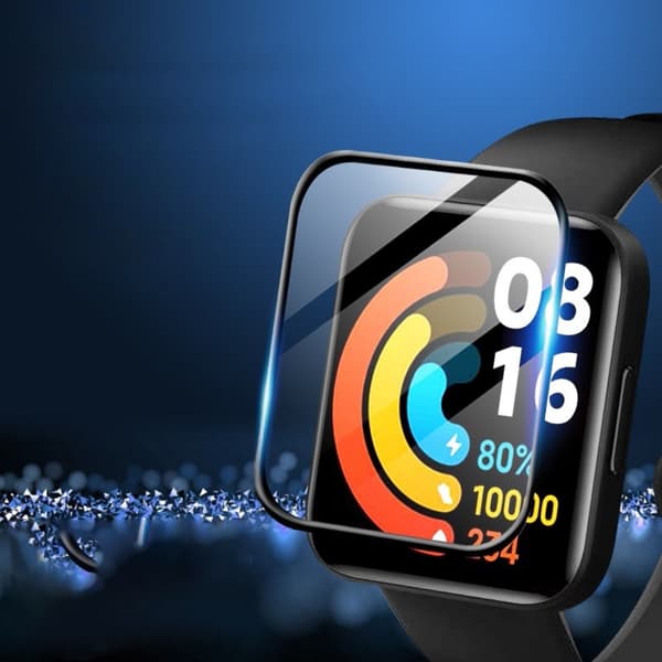 3D-komposiittinäytönsuoja Redmi Watch 2 Lite -kellolle - 2 kpl
