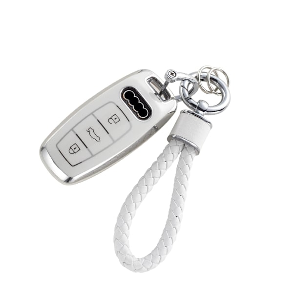 Bilnøgledæksel med nøglering Audi D