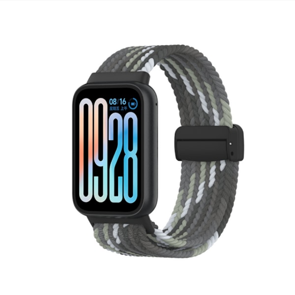Nailoninen ranneke Xiaomi Mi Band 9 Pro / 8 Pro:lle, Redmi Watch 5:lle Monivärinen 1