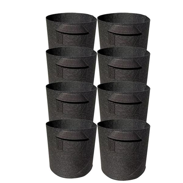 2 Gallon Dam Växtkruka 8 st Set (7.8x7.8in)