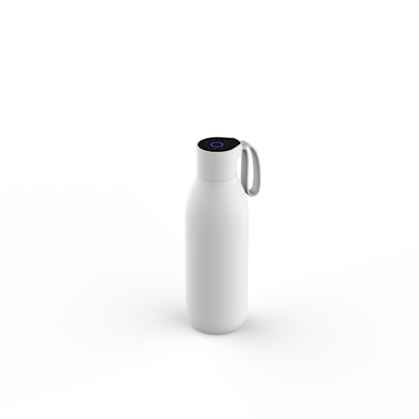 Älykäs vesipullo UV-steriloinnilla - 750ml White White