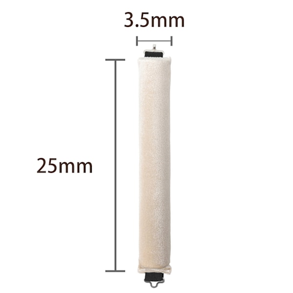 Hiusrullat kihartamaan hiukset ilman lämpöä Beige