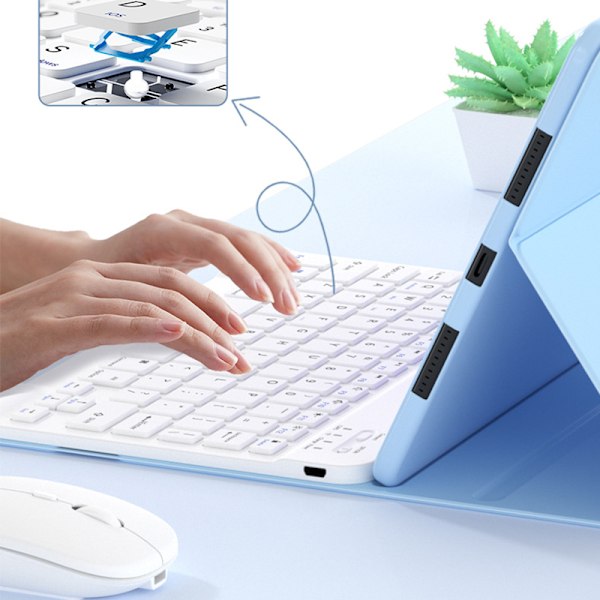 Tablet Keyboard Case för Xiaomi Pad 5/5 Pro (11-tum)