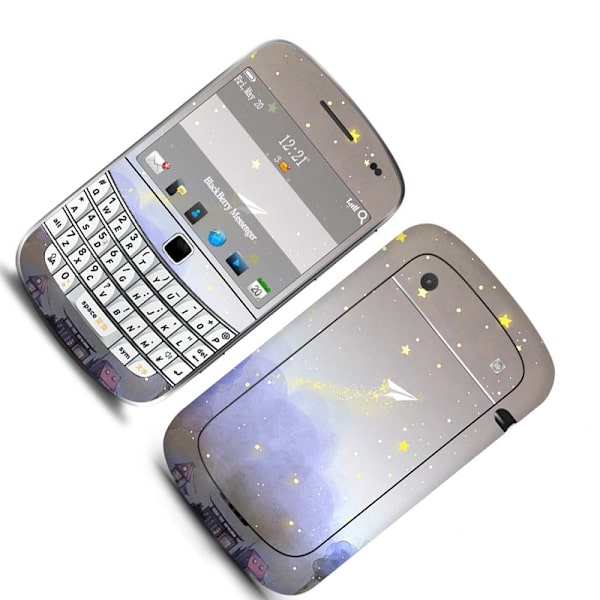 Skärmskydd med full täckning för BlackBerry 9900/9930 - Snygg Sticker Modell 3