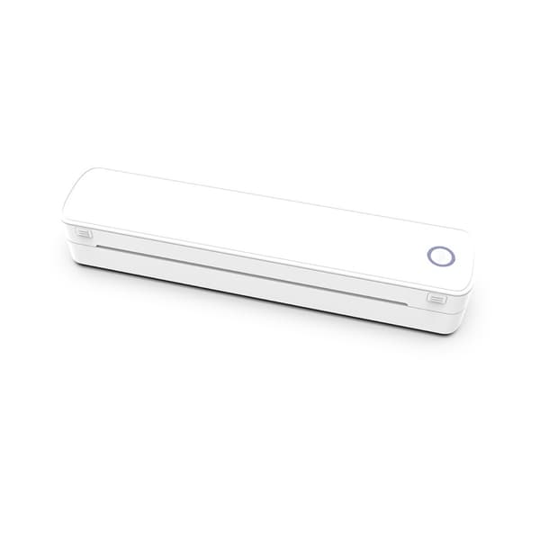 A4-termoprinter med Bluetooth, 203dpi blækfri printning til termopapir, iOS og Android, kompakt til hjem og kontor