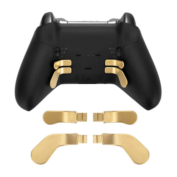 Tumgrepp paddlar och D-pads för spelkontroll Xbox One Elite / Xbox Elite Series 2 Guld