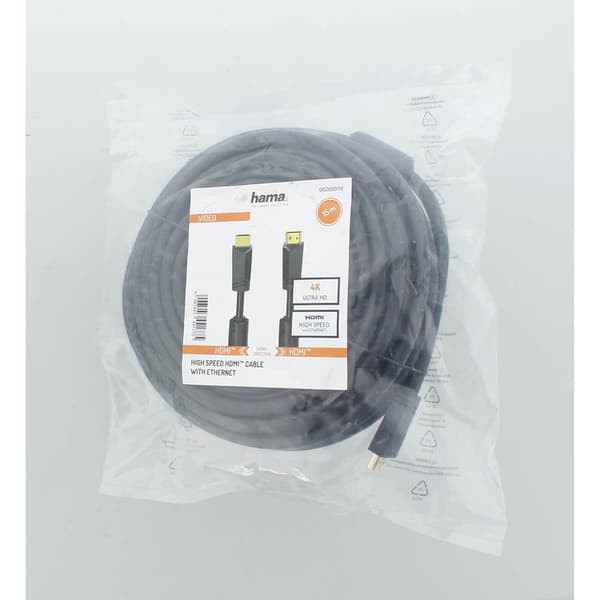 Kabel HDMI High Speed 4K 10,2 Gbit/s 15,0m Guld