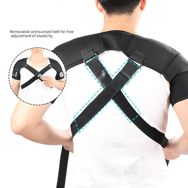 Axelstöd med Optimal Kompression L/XL L/XL