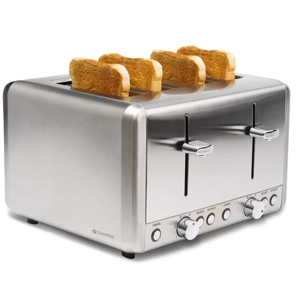Brødrister 4 skiver 1850W BR420 Rustfrit stål