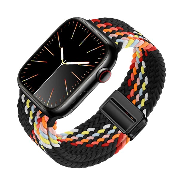 Nailonpunottu ranneke Apple Watchille S S