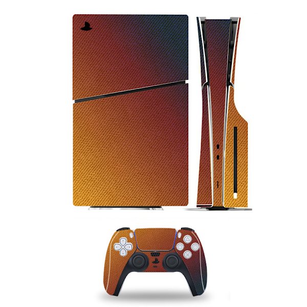 Skin Stick Protective Skin til PS5 Slim Console Brun