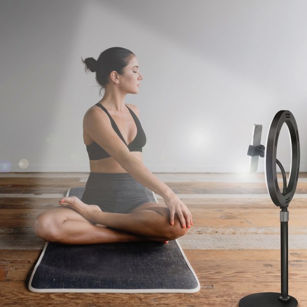 LogiLink Ring light för smartphone Ø25cm m bordsstativ