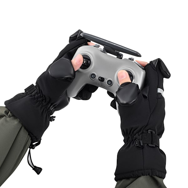 Drone Flying Gloves V2 - Talven lämpimät valokuvaushanskat L