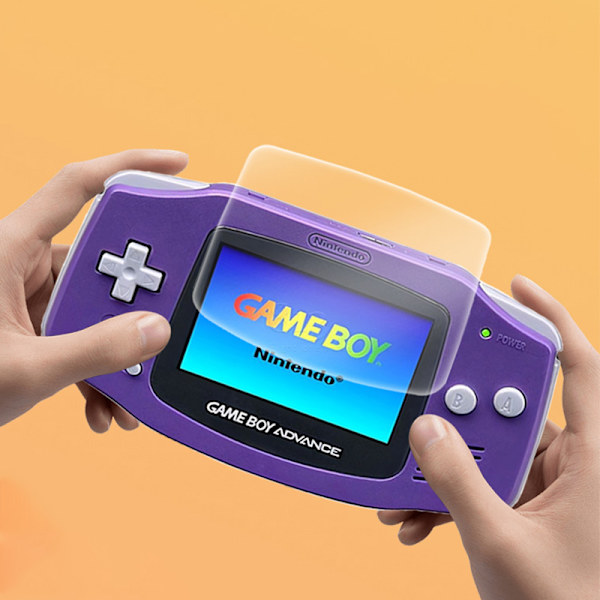 Skärmskydd i härdat glas för Nintendo GBA - HD-skärpa, 2-pack