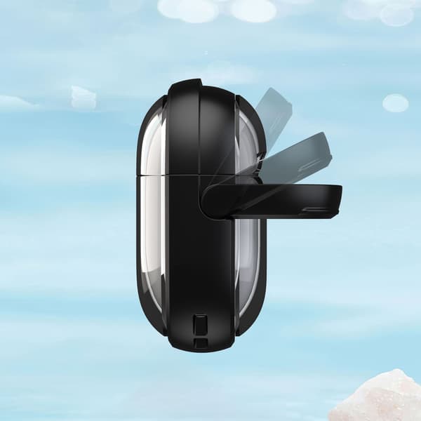 Läpinäkyvä suojakotelo Airpods Pro 2:lle