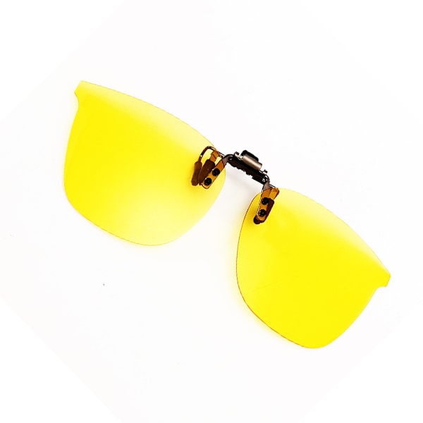 Polariserede Clip-on Solbriller Gul