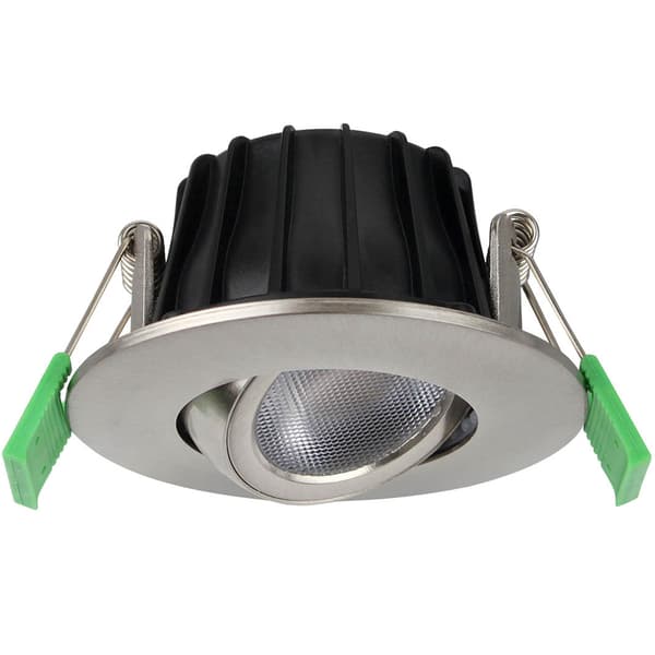 Ellen Infälld downlight Dim-to-Warm 520lm IP65 1-pack Borstad stål