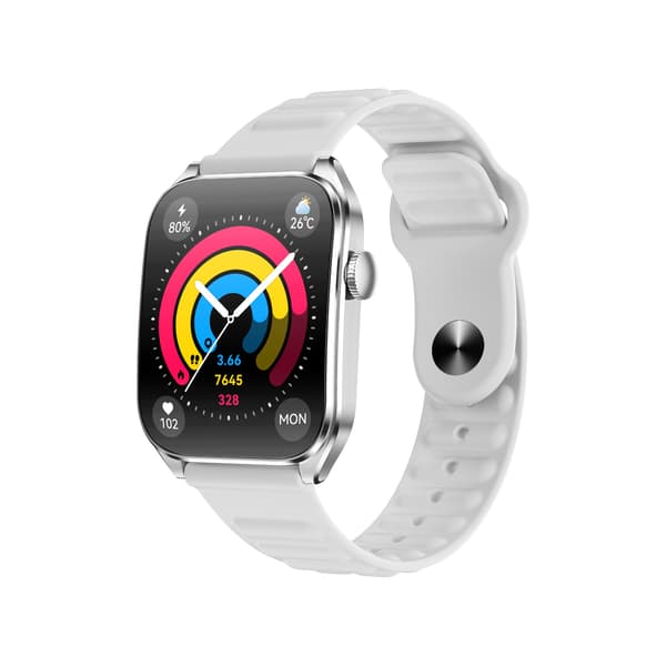 1.93" AMOLED Bluetooth Samtal Smartwatch kompatibelt med GloryFit APP Silver Silver