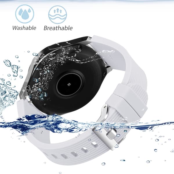Rannekoru Samsung Galaxy Watch 46 mm - valkoinen - L.