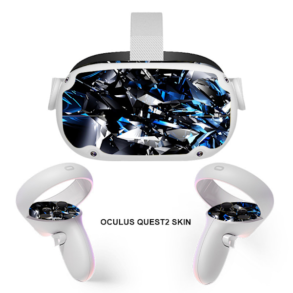 Täysin peittävät käsiohjaintarrat Oculus Quest 2:lle Monivärinen 2