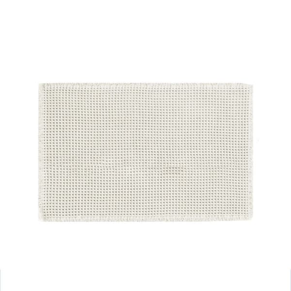 Våffelvävd Golvmatta - Absorberande, Halkfri Polyesterfibermatta för Kök, Sovrum, Entré, 81x51 cm
