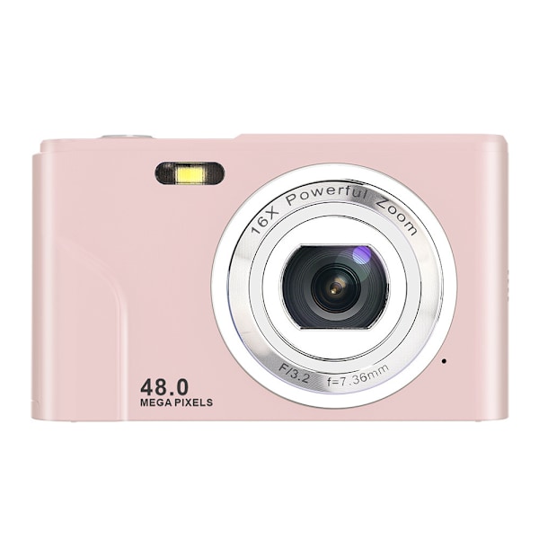 INF Digitalkamera 1080P / 48 megapixel / 16x zoom Lyserød