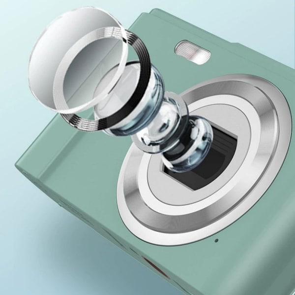 INF Digitalkamera 48 MP, 1080p FHD, 16x zoom, 32GB minneskort Svart